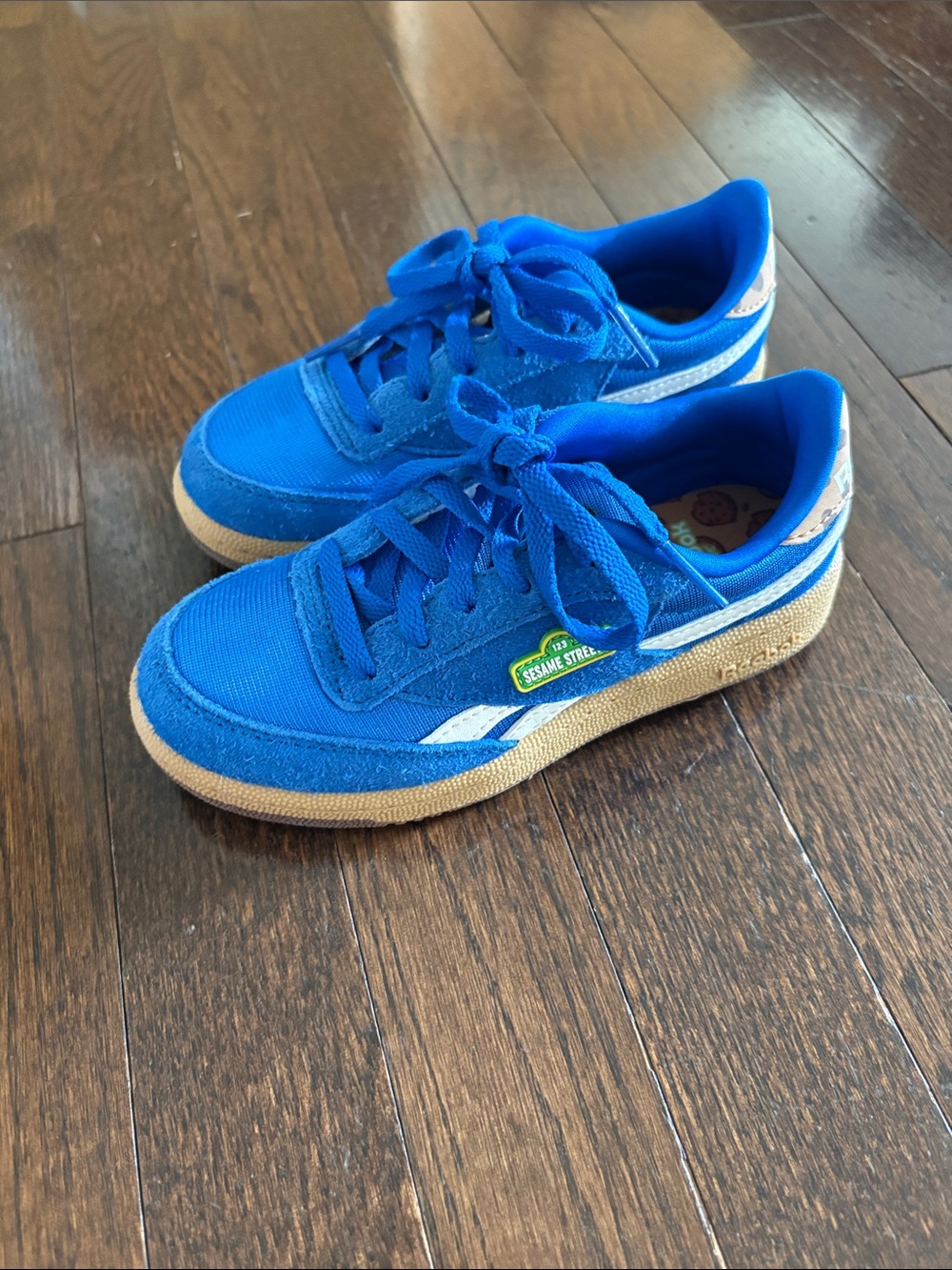 Reebok Kids Sesame Street Cookie Monster Sneakers